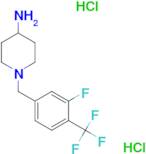 1-[3-Fluoro-4-(trifluoromethyl)benzyl]piperidin-4-amine dihydrochloride