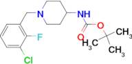 tert-Butyl 1-(3-chloro-2-fluorobenzyl)piperidin-4-ylcarbamate