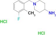 1-(3-Fluoro-2-methylbenzyl)piperidin-4-amine dihydrochloride