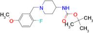 tert-Butyl 1-(2-fluoro-5-methoxybenzyl)piperidin-4-ylcarbamate