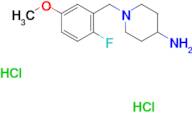 1-(2-Fluoro-5-methoxybenzyl)piperidin-4-amine dihydrochloride