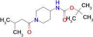 tert-Butyl 1-(3-methylbutanoyl)piperidin-4-ylcarbamate