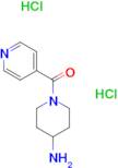 (4-Aminopiperidin-1-yl)(pyridin-4-yl)methanone dihydrochloride