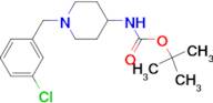 tert-Butyl 1-(3-chlorobenzyl)piperidin-4-ylcarbamate