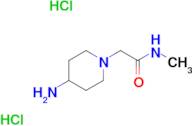 2-(4-Aminopiperidin-1-yl)-N-methylacetamide dihydrochloride