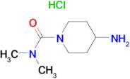 4-Amino-N,N-dimethylpiperidine-1-carboxamide hydrochloride