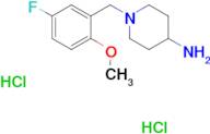 1-(5-Fluoro-2-methoxybenzyl)piperidin-4-amine dihydrochloride