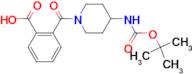 2-[4-(tert-Butoxycarbonylamino)piperidine-1-carbonyl]benzoic acid