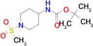 tert-Butyl 1-(methylsulfonyl)piperidin-4-ylcarbamate