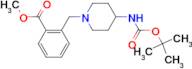 Methyl 2-[4-(tert-butoxycarbonylamino)piperidin-1-yl]methylbenzoate