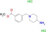 Methyl 3-[(4-aminopiperidin-1-yl)methyl]benzoate dihydrochloride