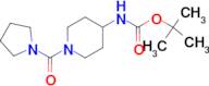 tert-Butyl 1-(pyrrolidine-1-carbonyl)piperidin-4-ylcarbamate