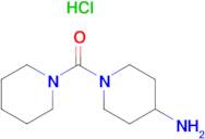 (4-Aminopiperidin-1-yl)(piperidin-1-yl)methanone hydrochloride