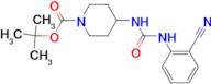 tert-Butyl 4-[3-(2-cyanophenyl)ureido]piperidine-1-carboxylate