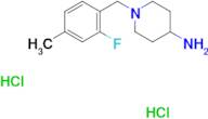 1-(2-Fluoro-4-methylbenzyl)piperidin-4-amine dihydrochloride