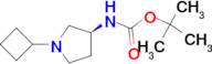 (S)-tert-Butyl 1-cyclobutylpyrrolidin-3-ylcarbamate