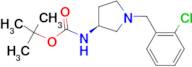 (S)-tert-Butyl 1-(2-chlorobenzyl)pyrrolidin-3-ylcarbamate