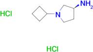 (S)-1-Cyclobutylpyrrolidin-3-amine dihydrochloride