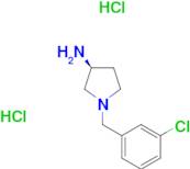 (S)-1-(3-Chlorobenzyl)pyrrolidin-3-aminedihydrochloride