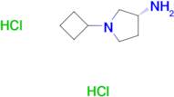 (R)-1-Cyclobutylpyrrolidin-3-amine dihydrochloride