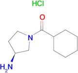 (S)-(3-Aminopyrrolidin-1-yl)(cyclohexyl)methanone hydrochloride