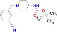 tert-Butyl 1-(3-cyanobenzyl)piperidin-4-ylcarbamate