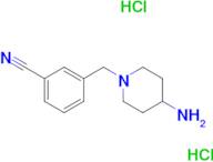 3-[(4-Aminopiperidin-1-yl)methyl]benzonitrile dihydrochloride