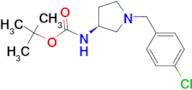 (S)-tert-Butyl 1-(4-chlorobenzyl)pyrrolidin-3-ylcarbamate