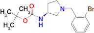 (S)-tert-Butyl 1-(2-bromobenzyl)pyrrolidin-3-ylcarbamate