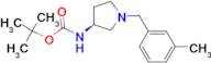 (S)-tert-Butyl 1-(3-methylbenzyl)pyrrolidin-3-ylcarbamate