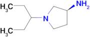 (S)-1-(Pentan-3-yl)pyrrolidin-3-amine