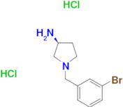 (S)-1-(3-Bromobenzyl)pyrrolidin-3-aminedihydrochloride