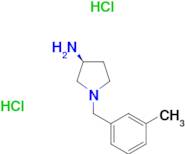 (S)-1-(3-Methylbenzyl)pyrrolidin-3-aminedihydrochloride