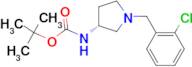 (R)-tert-Butyl 1-(2-chlorobenzyl)pyrrolidin-3-ylcarbamate