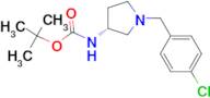 (R)-tert-Butyl 1-(4-chlorobenzyl)pyrrolidin-3-ylcarbamate