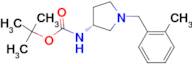 (R)-tert-Butyl 1-(2-methylbenzyl)pyrrolidin-3-ylcarbamate