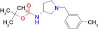 (R)-tert-Butyl 1-(3-methylbenzyl)pyrrolidin-3-ylcarbamate