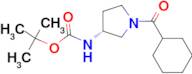 (R)-tert-Butyl 1-(cyclohexanecarbonyl)pyrrolidin-3-ylcarbamate