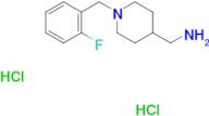[1-(2-Fluorobenzyl)piperidin-4-yl]methanamine dihydrochloride