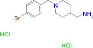 [1-(4-Bromobenzyl)piperidin-4-yl]methanamine dihydrochloride