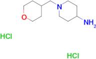 1-[(Tetrahydro-2H-pyran-4-yl)methyl]piperidin-4-amine dihydrochloride