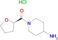 (R)-(4-Aminopiperidin-1-yl)(tetrahydrofuran-2-yl)methanone hydrochloride