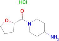 (S)-(4-Aminopiperidin-1-yl)(tetrahydrofuran-2-yl)methanone hydrochloride