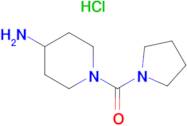 (4-Aminopiperidin-1-yl)(pyrrolidin-1-yl)methanone hydrochloride