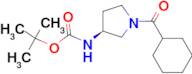 (S)-tert-Butyl 1-(cyclohexanecarbonyl)pyrrolidin-3-ylcarbamate