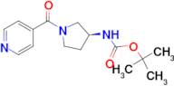 (S)-tert-Butyl 1-isonicotinoylpyrrolidin-3-ylcarbamate