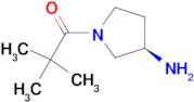 (R)-1-(3-Aminopyrrolidin-1-yl)-2,2-dimethylpropan-1-one