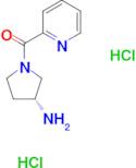 (R)-(3-Aminopyrrolidin-1-yl)(pyridin-2-yl)methanone dihydrochloride