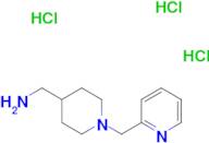 [1-(Pyridin-2-ylmethyl)piperidin-4-yl]methanamine trihydrochloride