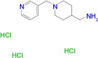 [1-(Pyridin-3-ylmethyl)piperidin-4-yl]methanamine trihydrochloride